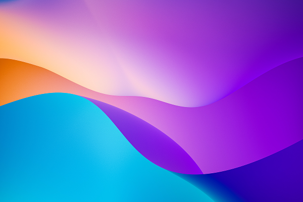 Abstrakt bakgrundsbild i lila, orange och blått